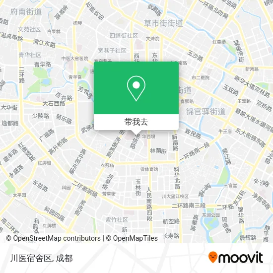 川医宿舍区地图