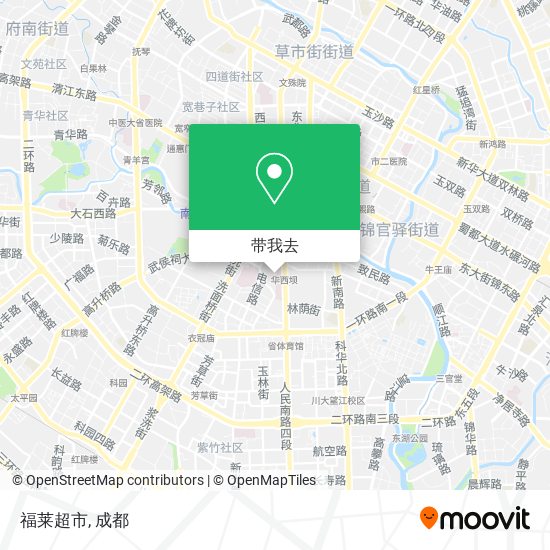 福莱超市地图