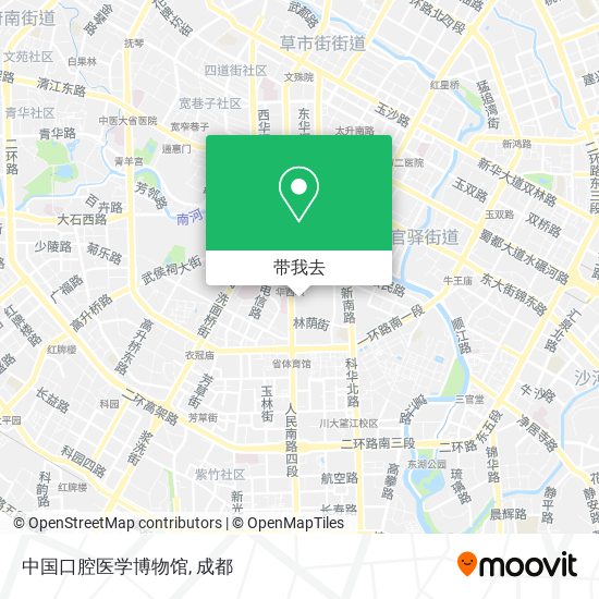 中国口腔医学博物馆地图
