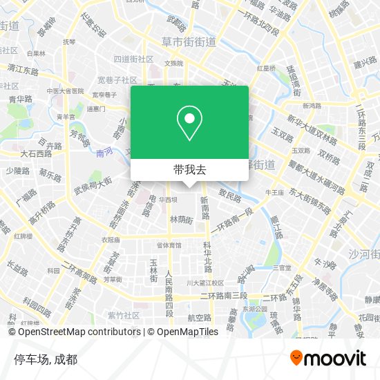 停车场地图