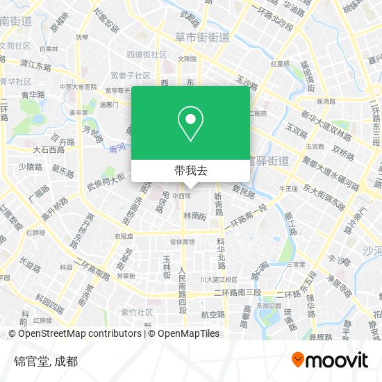 锦官堂地图
