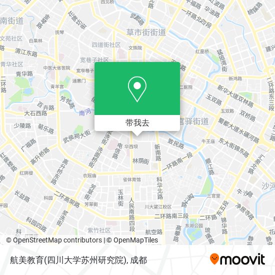 航美教育(四川大学苏州研究院)地图