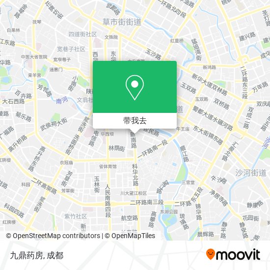 九鼎药房地图