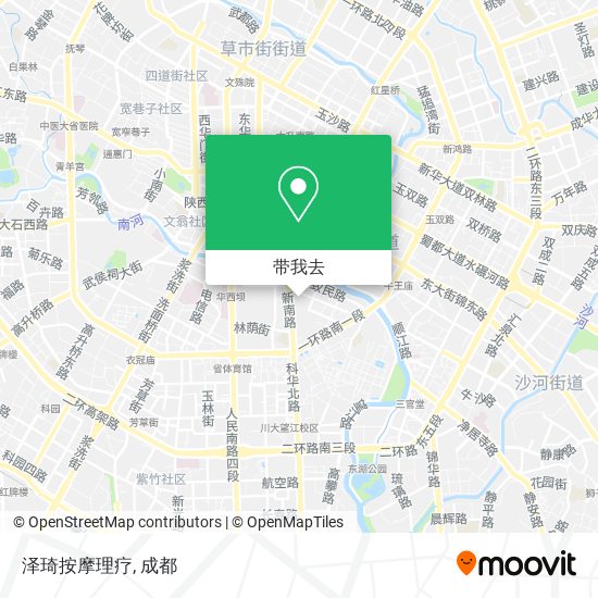 泽琦按摩理疗地图