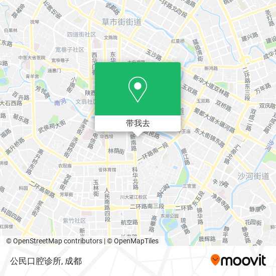 公民口腔诊所地图