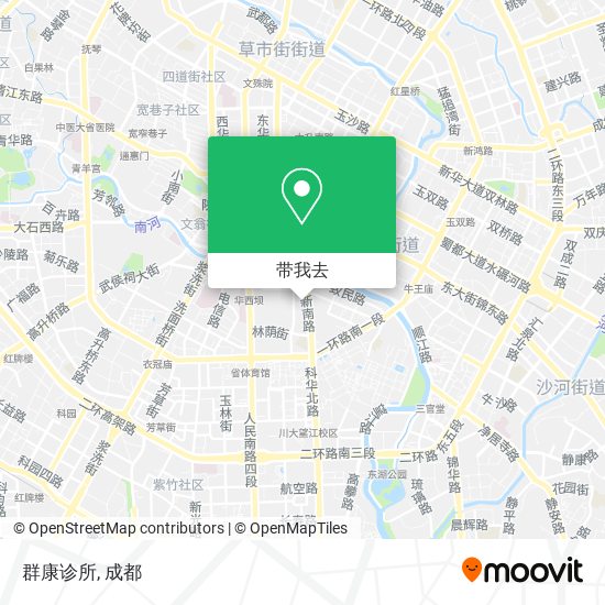 群康诊所地图