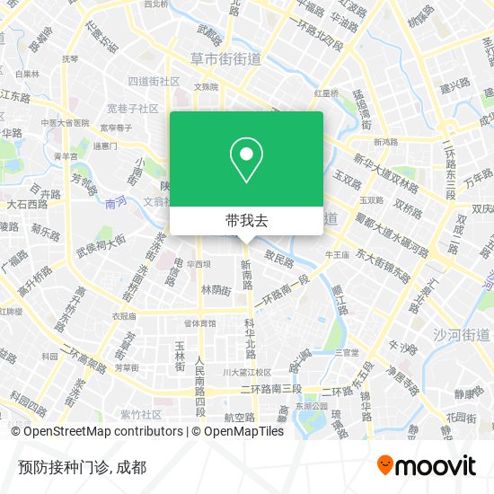 预防接种门诊地图