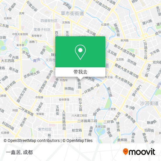 一鑫居地图
