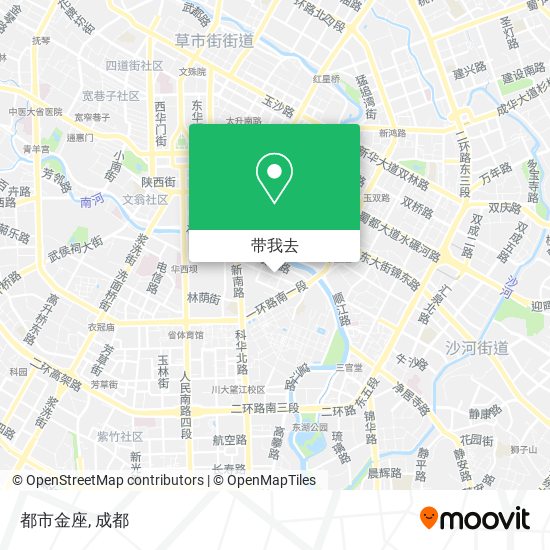 都市金座地图