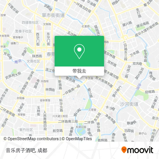 音乐房子酒吧地图