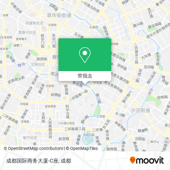 成都国际商务大厦-C座地图