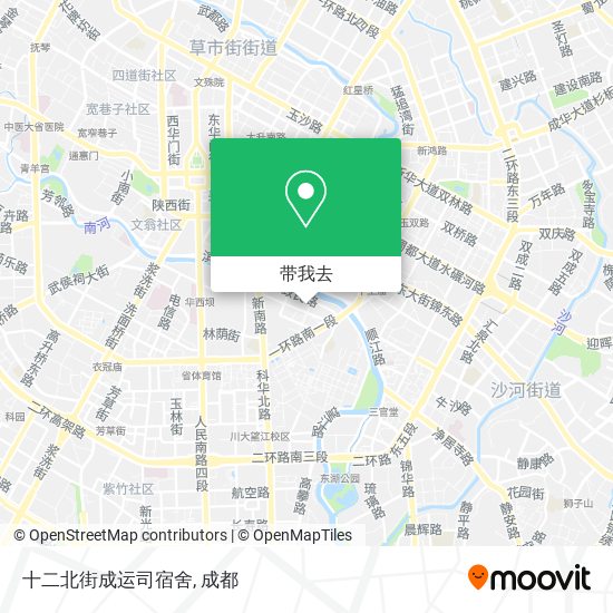 十二北街成运司宿舍地图