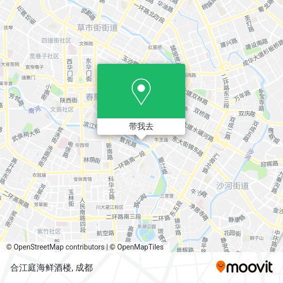 合江庭海鲜酒楼地图