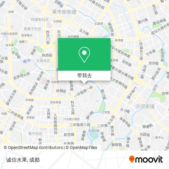 诚信水果地图