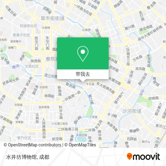 水井坊博物馆地图