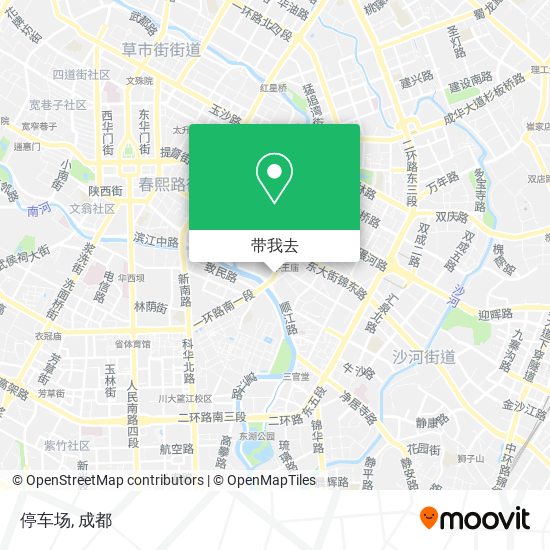 停车场地图