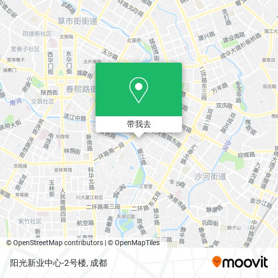 阳光新业中心-2号楼地图