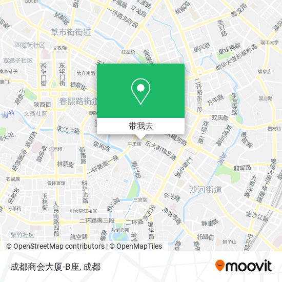 成都商会大厦-B座地图