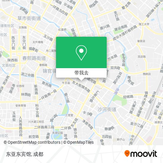 东亚东宾馆地图