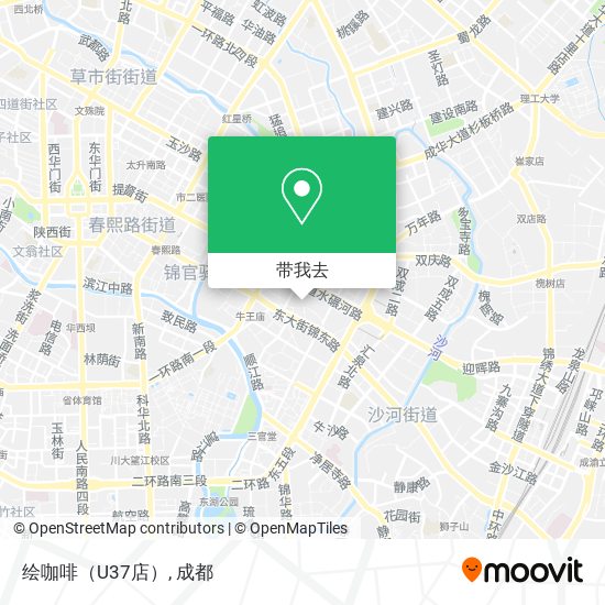 绘咖啡（U37店）地图