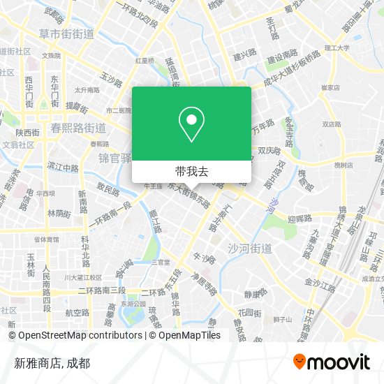 新雅商店地图