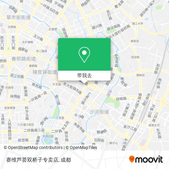 赛维芦荟双桥子专卖店地图