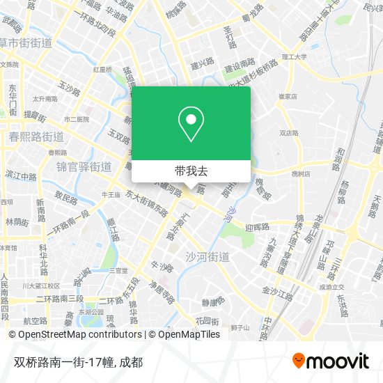 双桥路南一街-17幢地图