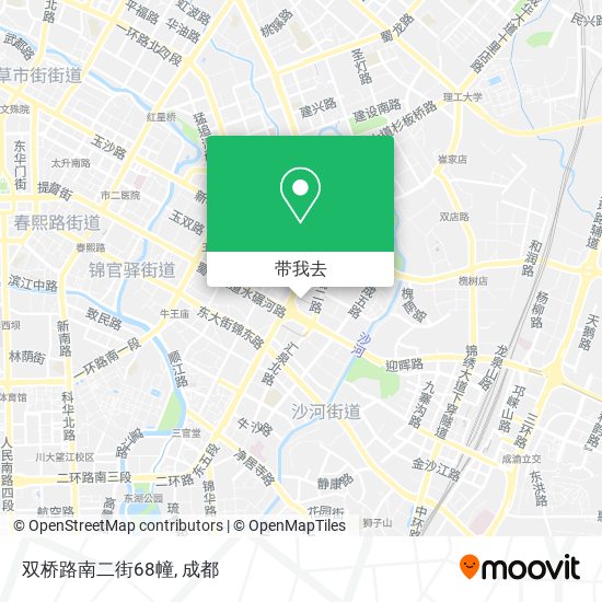 双桥路南二街68幢地图