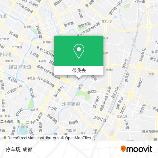 停车场地图