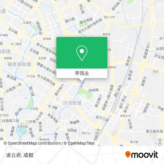 凌云府地图
