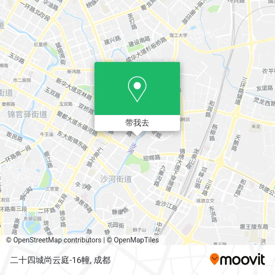 二十四城尚云庭-16幢地图