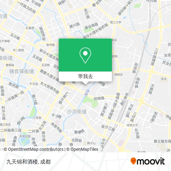 九天锦和酒楼地图