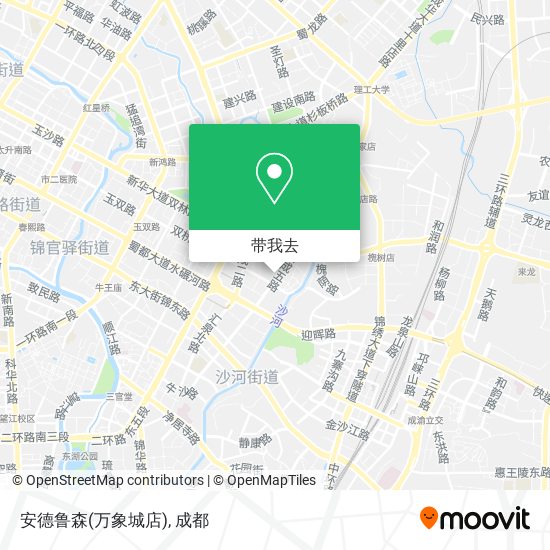 安德鲁森(万象城店)地图