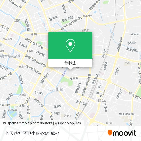 长天路社区卫生服务站地图