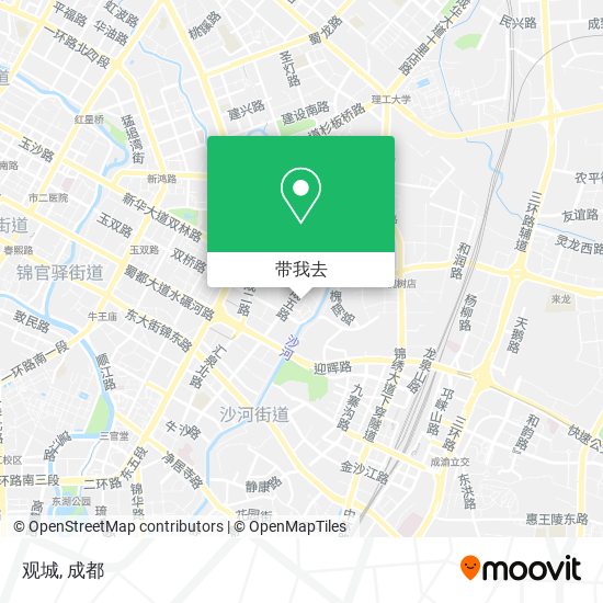 观城地图
