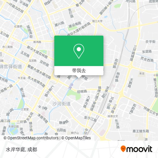 水岸华庭地图