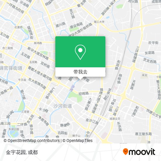 金宇花园地图