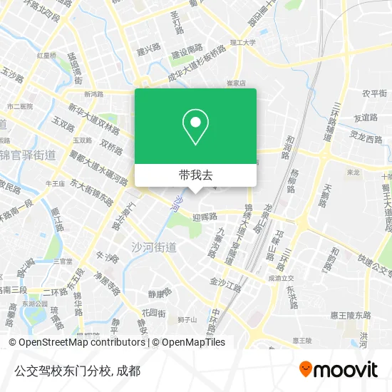 公交驾校东门分校地图