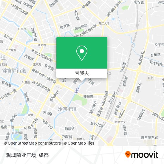 观城商业广场地图