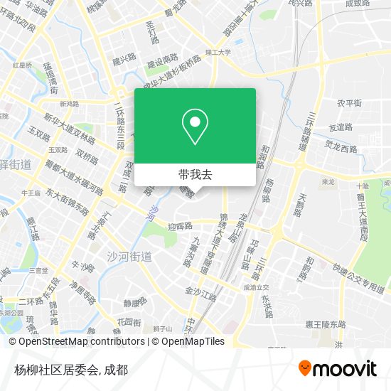 杨柳社区居委会地图