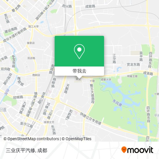 三业庆平汽修地图
