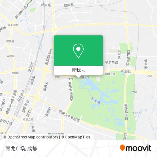 青龙广场地图