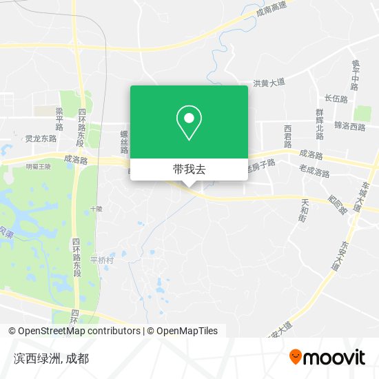 滨西绿洲地图