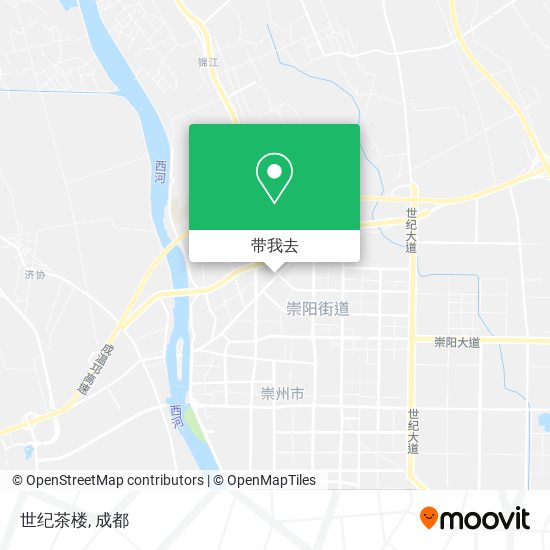 世纪茶楼地图