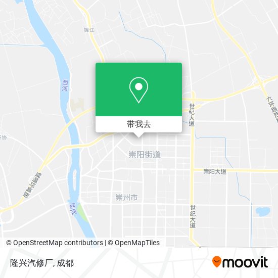 隆兴汽修厂地图