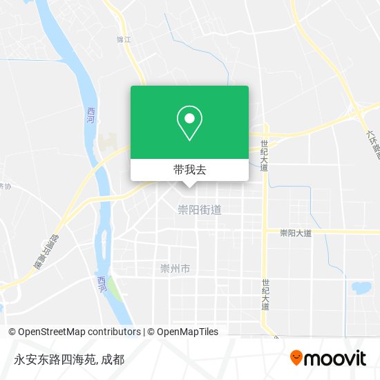 永安东路四海苑地图
