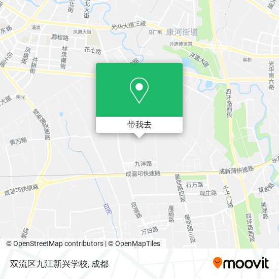 双流区九江新兴学校地图
