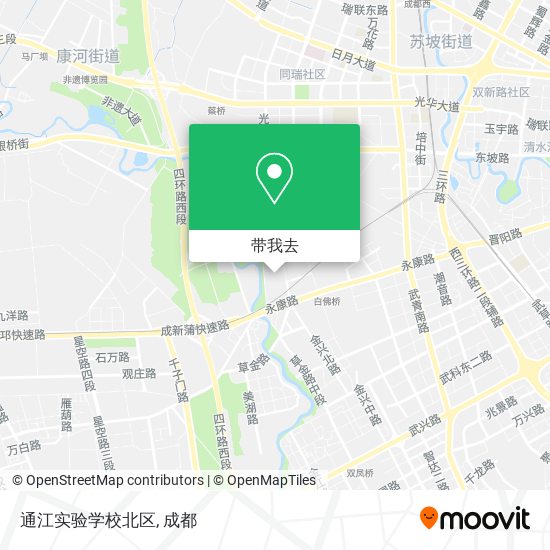 通江实验学校北区地图
