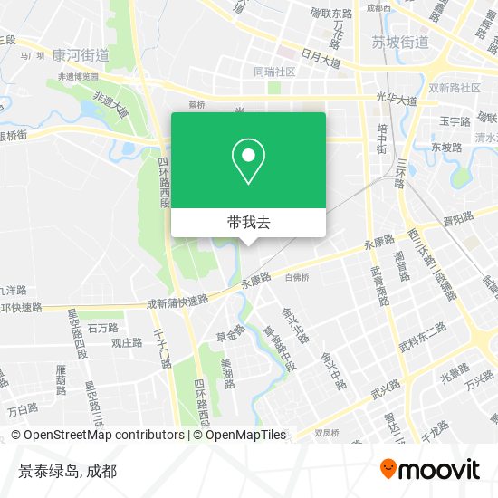 景泰绿岛地图