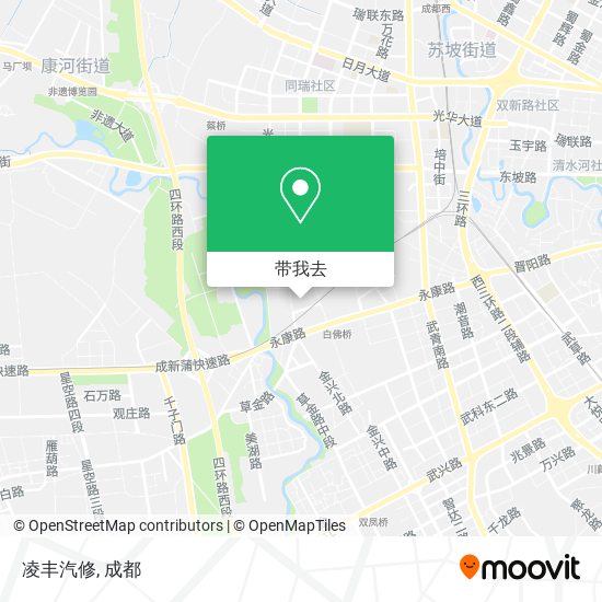 凌丰汽修地图